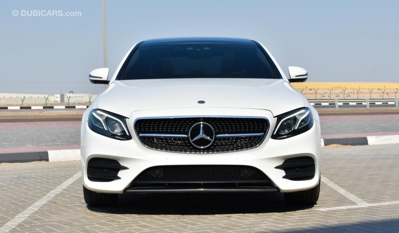 مرسيدس بنز E300 e Hybrid 4MATC AMG 2019 Perfect Condition ( LOW KILOMETERS) Fully loaded