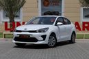 Kia Rio Kia Rio 2021 GCC under Agency Warranty with Flexible Down-Payment.