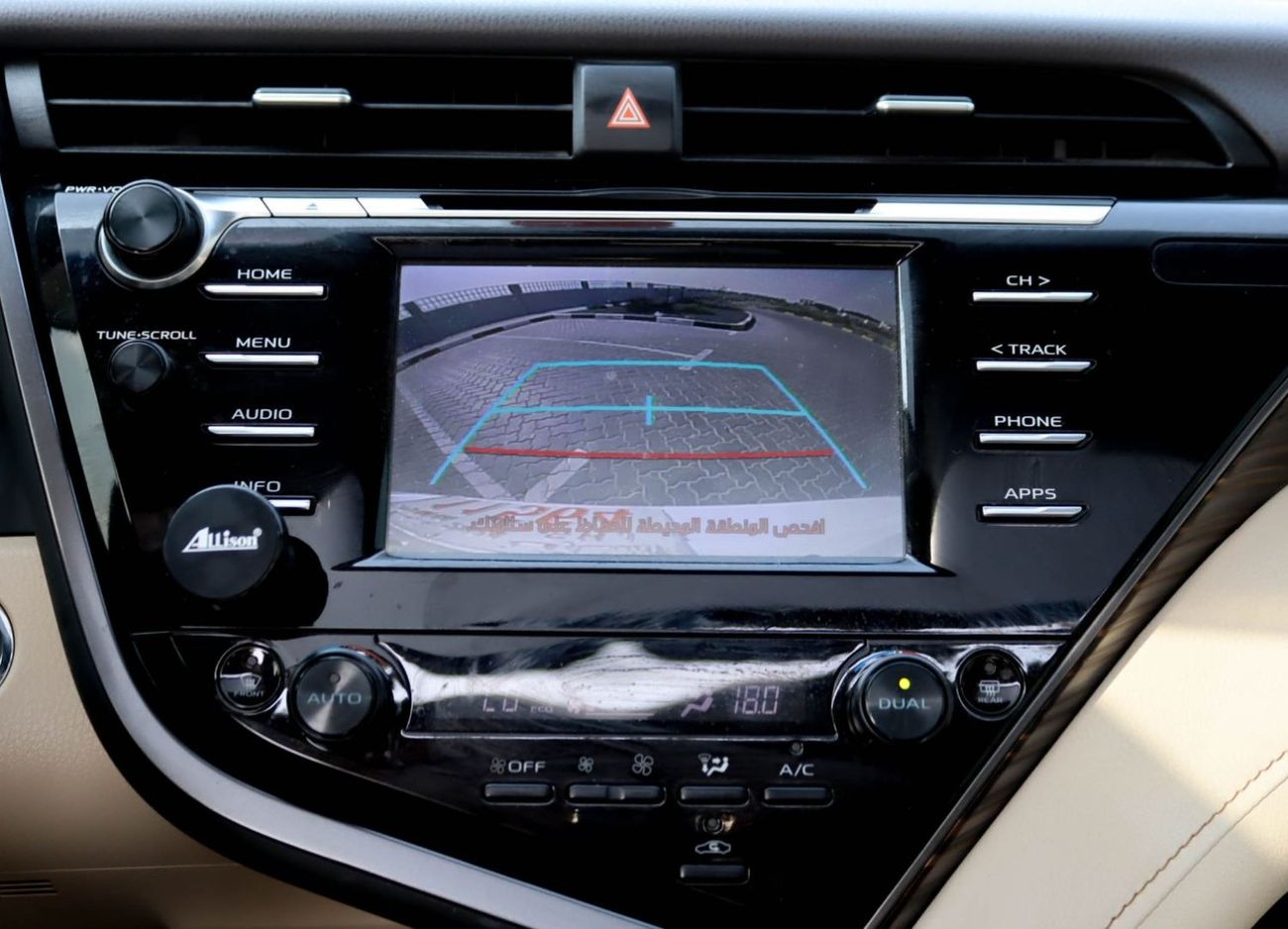 تويوتا كامري SE+ 2.5L Toyota Camry 2019 GCC full option v6 original paint without accidents in excellent conditio