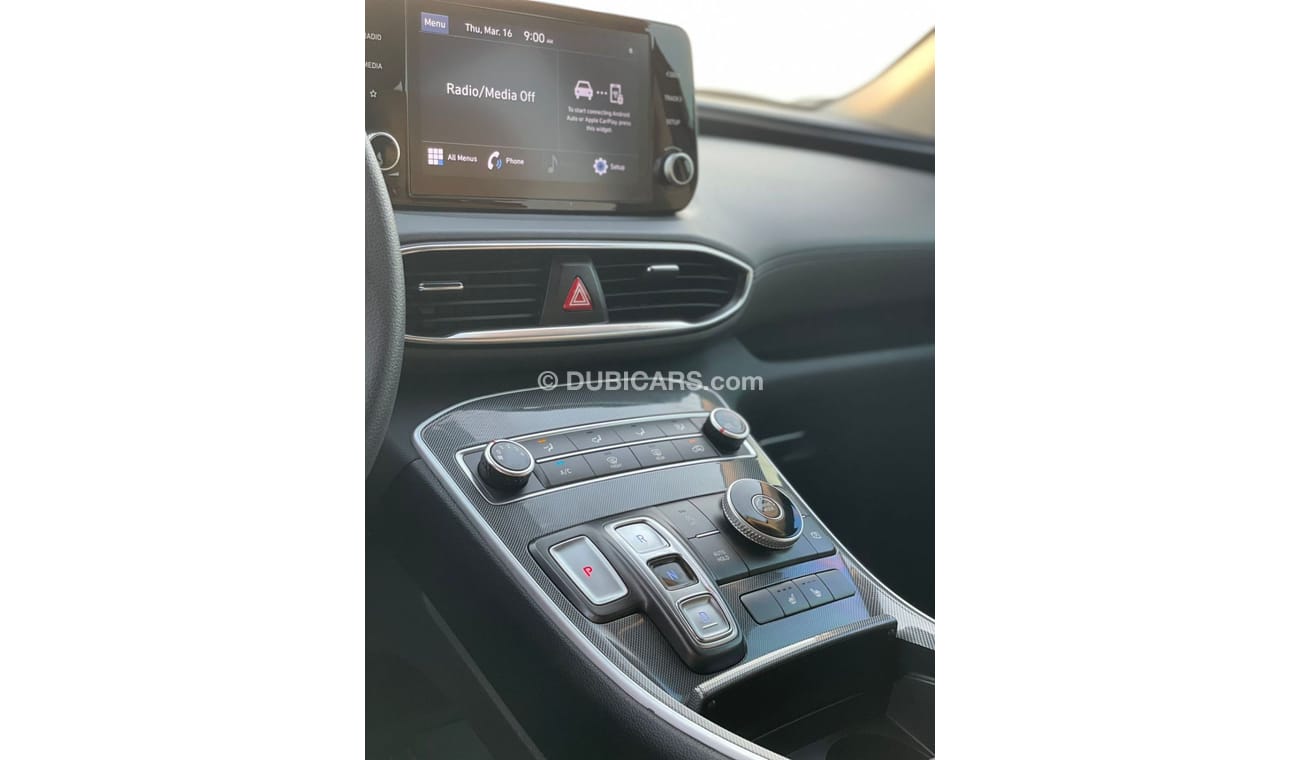 Hyundai Santa Fe 2021 HYUNDAI SANTA FE  BLACK AUTOMATIC 2.5L-V4 / EXPORT ONLY