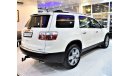 جي أم سي أكاديا AMAZING GMC Acadia SLT AWD 2010 Model!! in White Color! GCC Specs