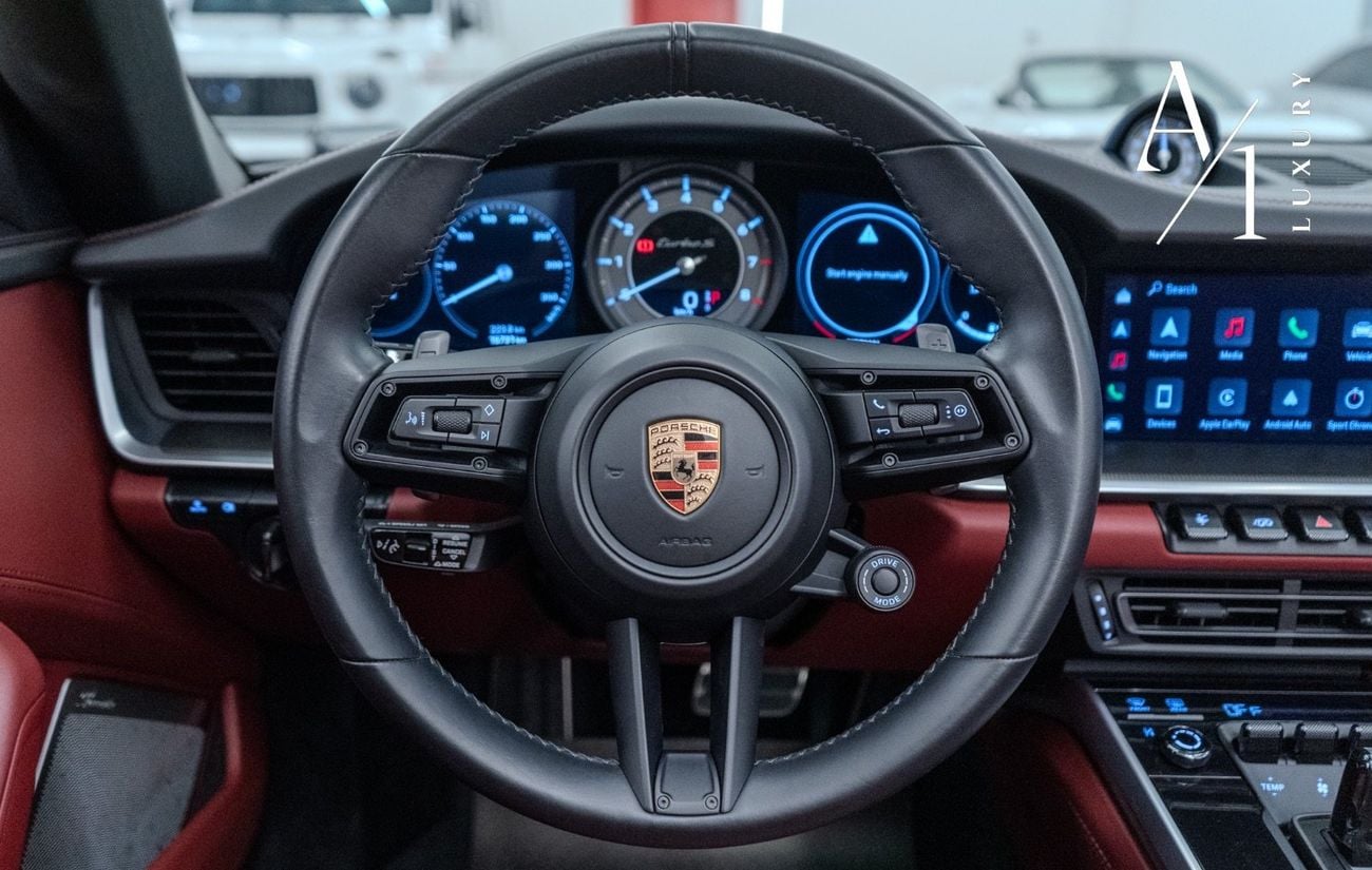 Porsche 911 Turbo S 3.8L (645 HP) Convertible Turbo S 3.8L (645 HP) 2023 Porsche 911 Turbo S Convertible, With W