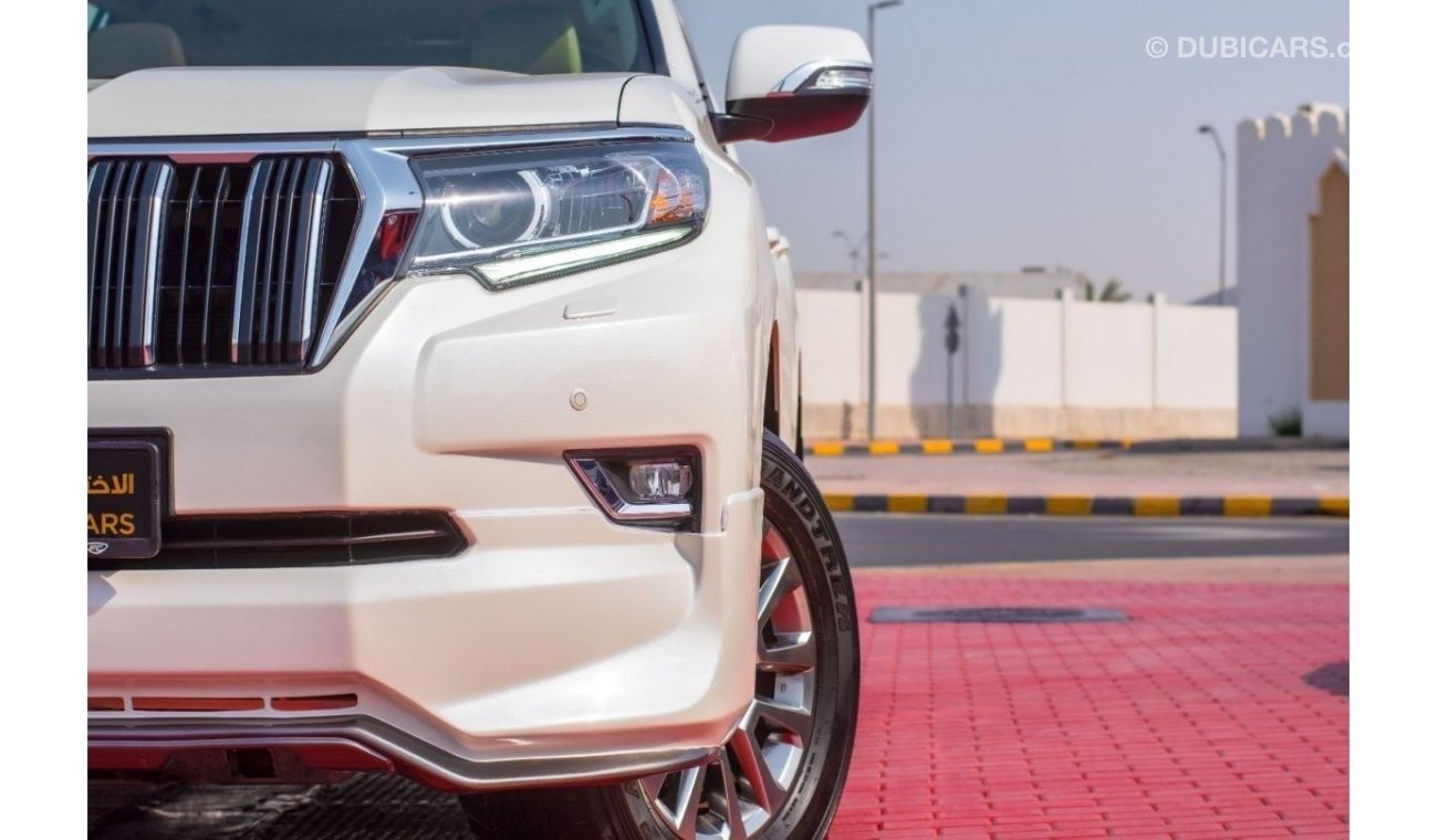 تويوتا برادو 2019 | TOYOTA LAND CRUISER PRADO | VXR 4WD 4.0L V6 | 5-DOORS 7-SEATER | GCC | FREE COMPREHENSIVE INS