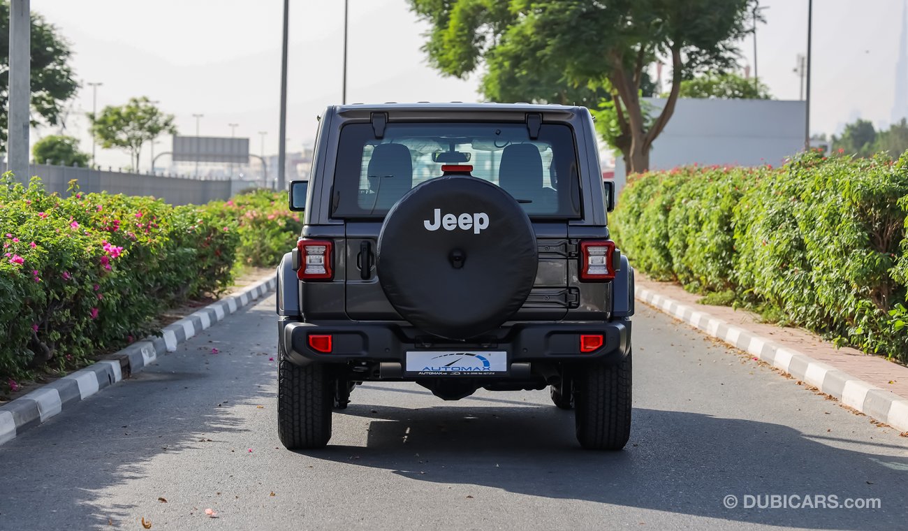 Jeep Wrangler Unlimited Sahara V6 , GCC , 2021 , 0Km , W/3 Yrs or 60K Km WNTY @Official Dealer