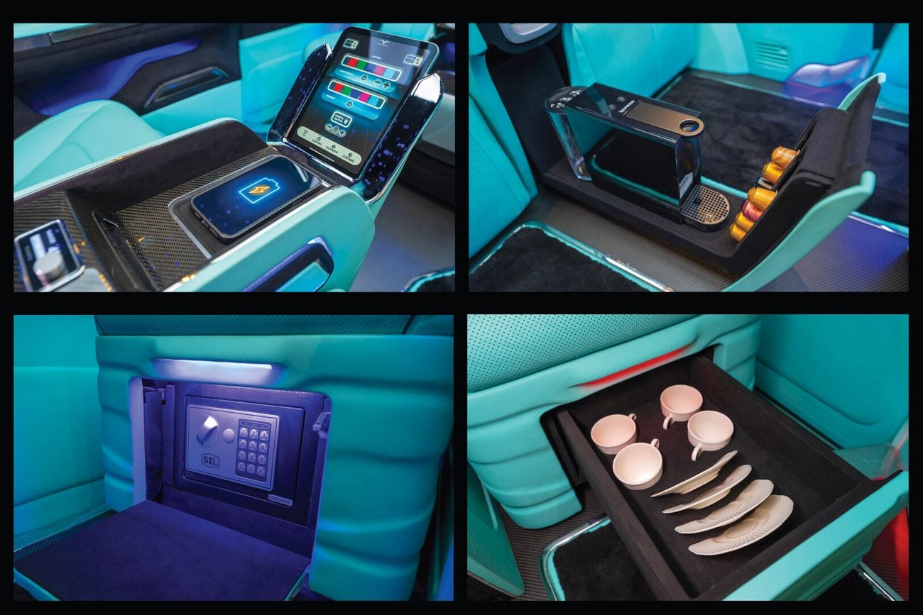 Mercedes-Benz V 250 2024 VVIP MERCEDES GCC V250 with VB Air Suspension and Extra AC- 2 Years Warranty by VLINE Design