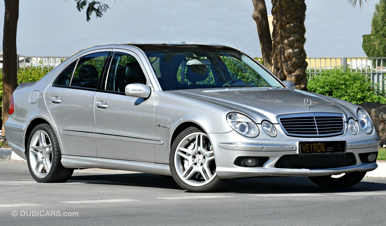 Mercedes-Benz E 55 AMG 2004 - KOMPRESSOR V8 - JAPAN SPECS- LOW MILEAGE