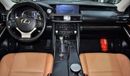 لكزس IS 350 EXCELLENT DEAL for our Lexus IS350 ( 2017 Model! ) in White Color! GCC Specs