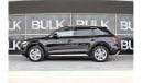 Audi Q5 45 TFSI Quattro S Line AUDI Q5 - S line - Quatro - Original Paint - AED 3,339 Monthly - 0%DP