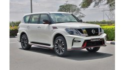 Nissan Patrol NISMO Kit with V8 badge  G.C.C FULL OPTION ORIGINAL PAINT