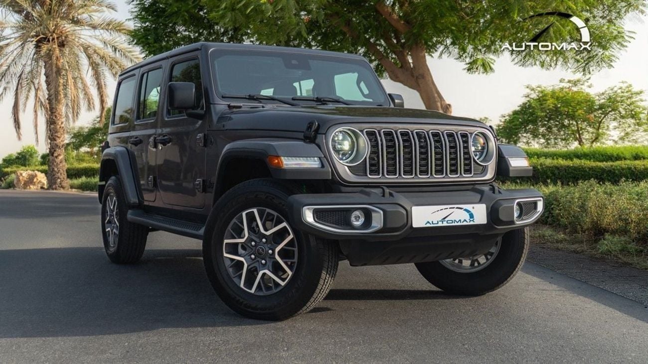 Jeep Wrangler Unlimited SAHARA (For Export , НА ЭКСПОРТ) Sahara I4 2.0T 4x4 2026 GCC Без пробега