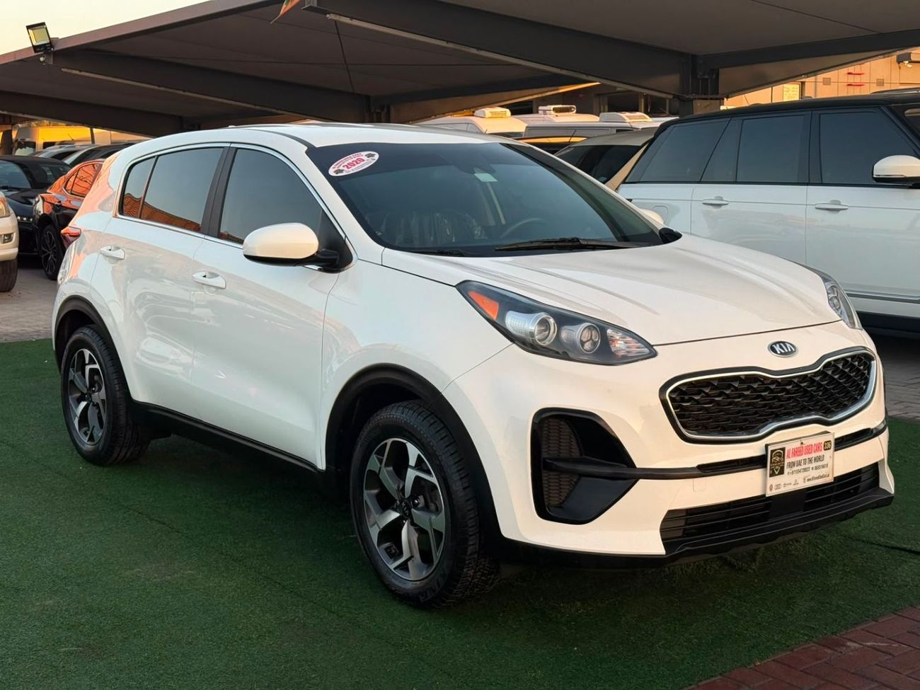 Kia Sportage LX original alloy wheels, lightly