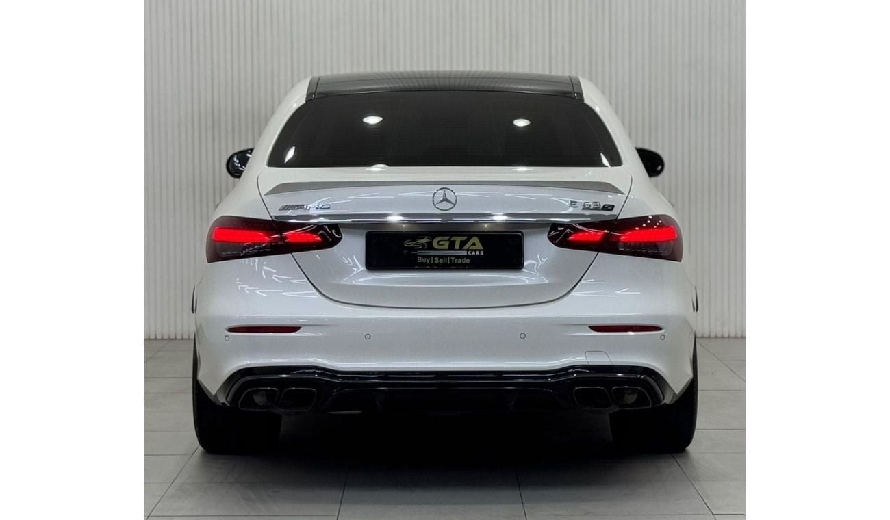 مرسيدس بنز E 63S AMG 4MATIC+ 2022 Mercedes Benz E63s AMG 4MATIC+, 2027 Mercedes Warranty + Service Pack, Fully Loaded