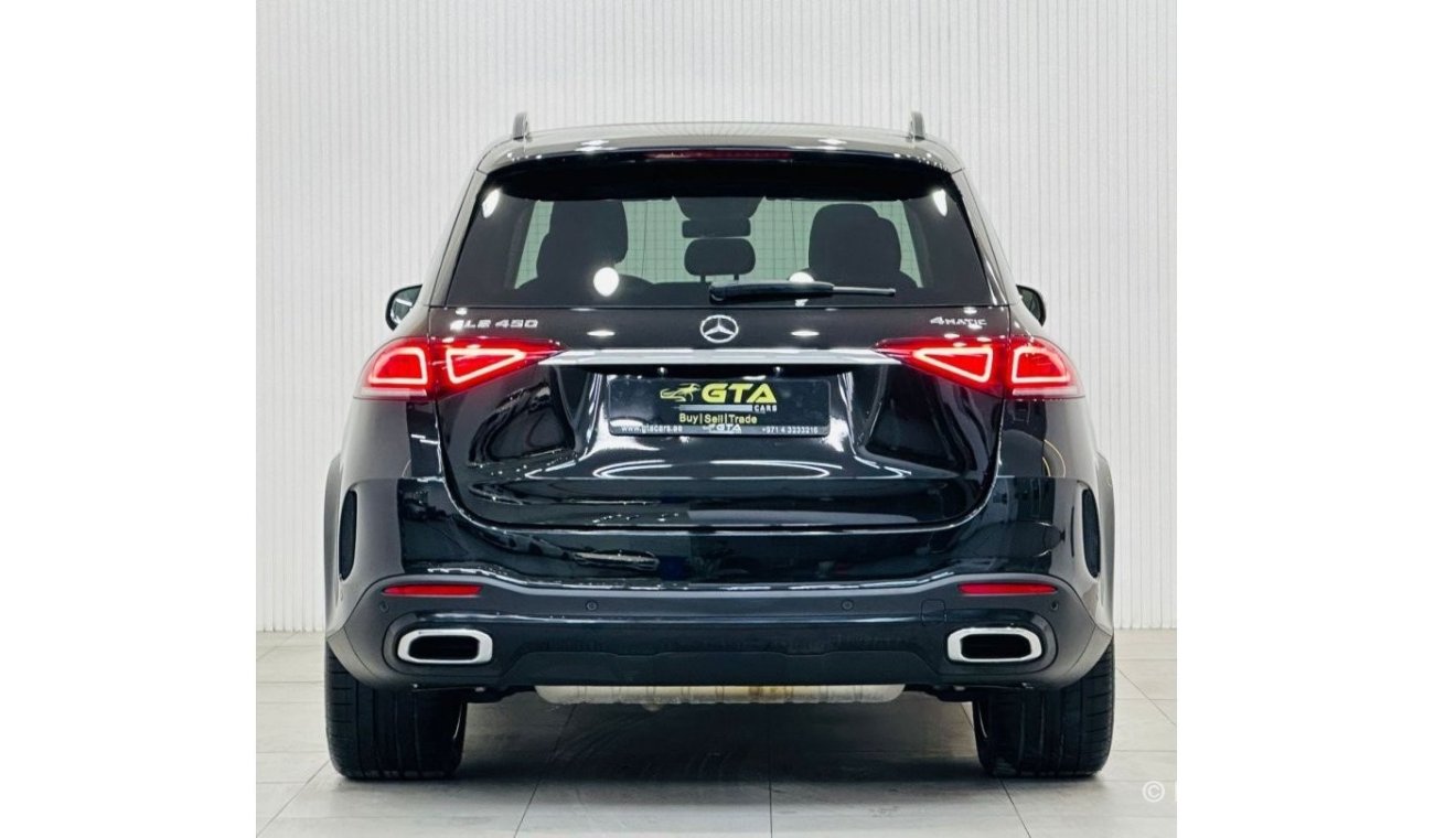 مرسيدس بنز GLE 450 بريميوم 2020 Mercedes Benz GLE450 AMG 4MATIC, Aug 2025 Mercedes Warranty, Full Options, Low Kms, GCC