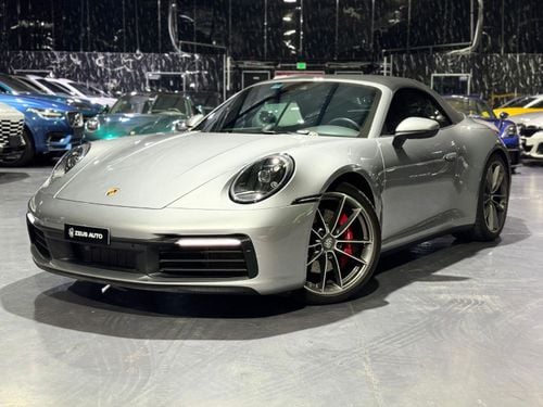 Porsche 911 Carrera S 3.0L (445 HP) Convertible 2020 Porsche 911 Carrera S Cabriolet, 2026 Porsche Warranty, Spo