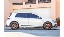 Volkswagen Golf GTI Clubsport 2017 AED 2,130 P.M Warranty Valid till