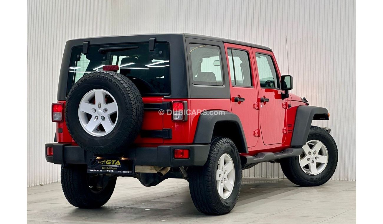 Jeep Wrangler 2016 Jeep Wrangler Unlimited Sport, Warranty, Excellent Condition, GCC