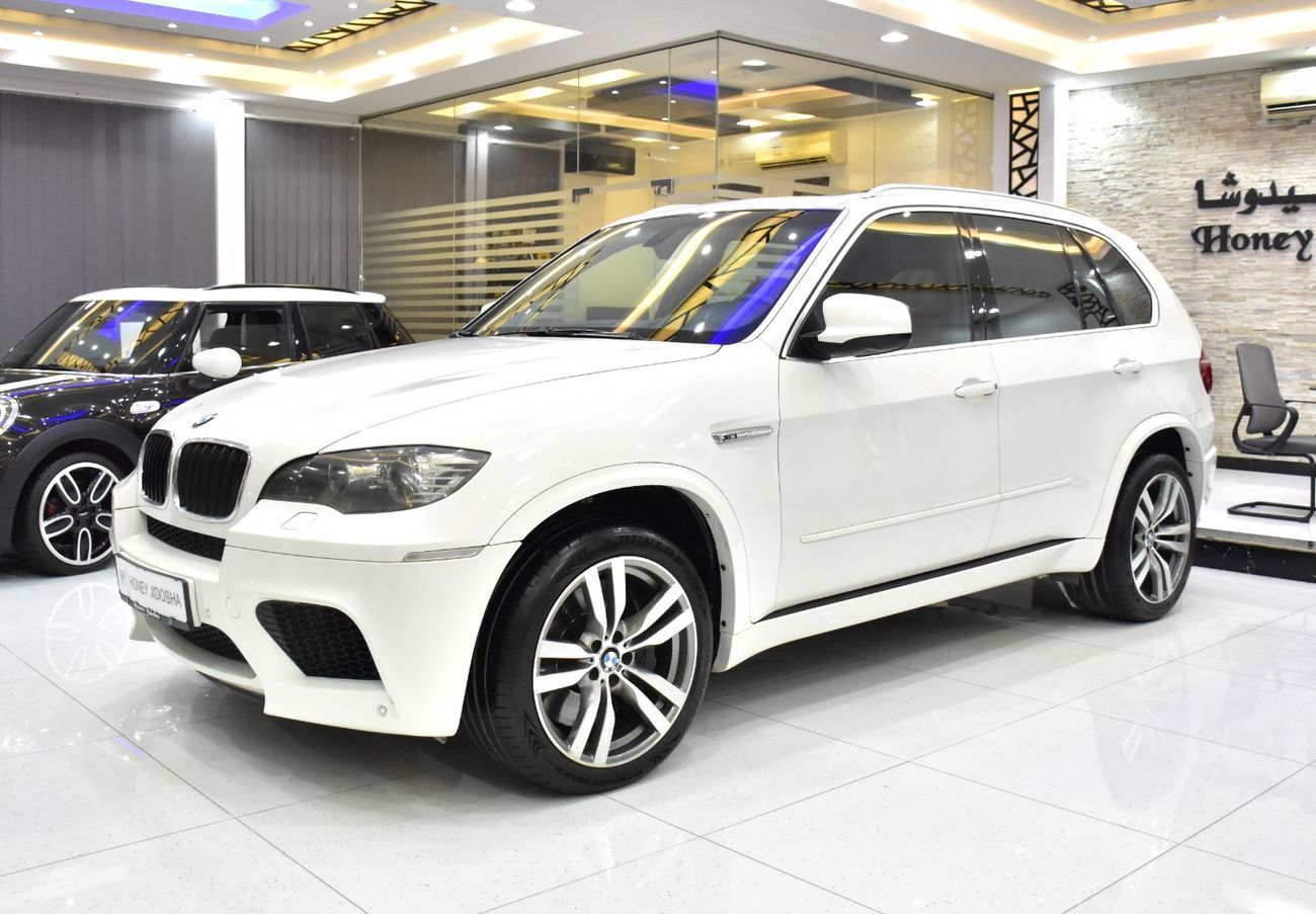 BMW X5M EXCELLENT DEAL for our BMW X5 M ( 2010 Model ) in White Color GCC Specs
