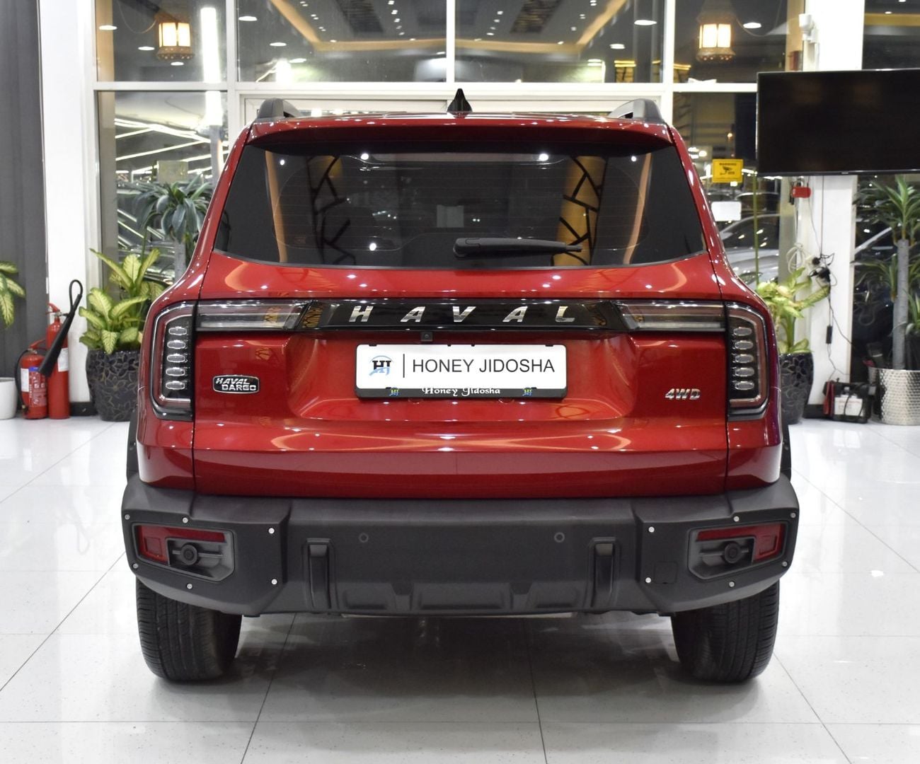 Haval Dargo HIGH DELUX EXCELLENT DEAL for our Haval Dargo 4WD ( 2023 Model ) in Red Color GCC Specs