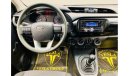 Toyota Hilux HIGH + GL + 2.7 L VVT-i + MP3 USB + BLUETOOTH / 2018 / GCC / UNLIMITED MILEAGE WARRANTY / 899 DHS