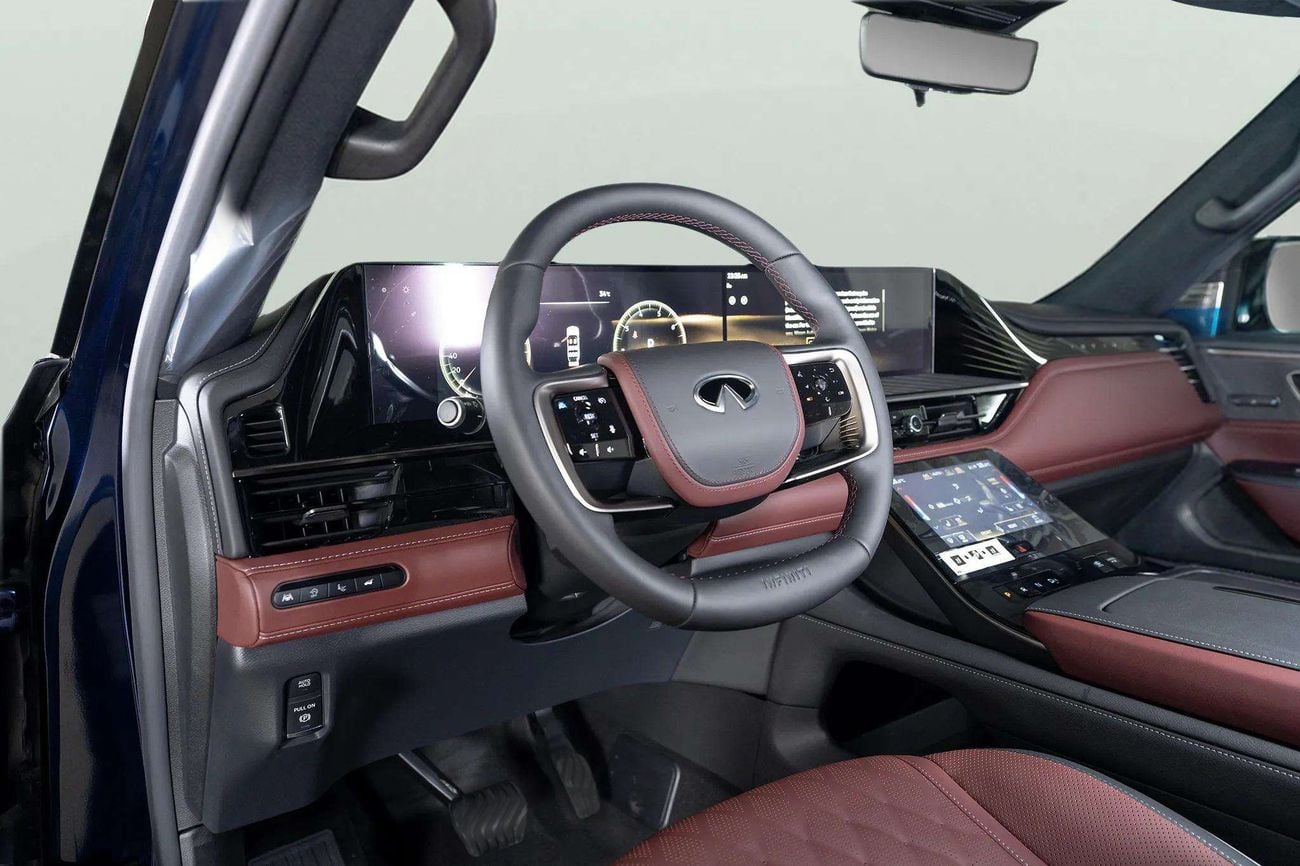 إنفينيتي QX80 AUTOGRAPH CAPTAIN CHAIRS AUTOGRAPH 3.5