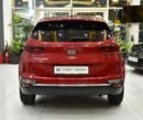 Kia Sportage EXCELLENT DEAL for our KIA Sportage ( 2021 Model ) in Red Color GCC Specs