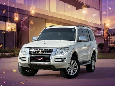 ميتسوبيشي باجيرو GLS HIGHLINE TOP  !! EID SALE !! 1 YEAR FREE WARRANTY !!  AED 1,360 P.M | 0% DOWN PAYMENT | MITSUBIS