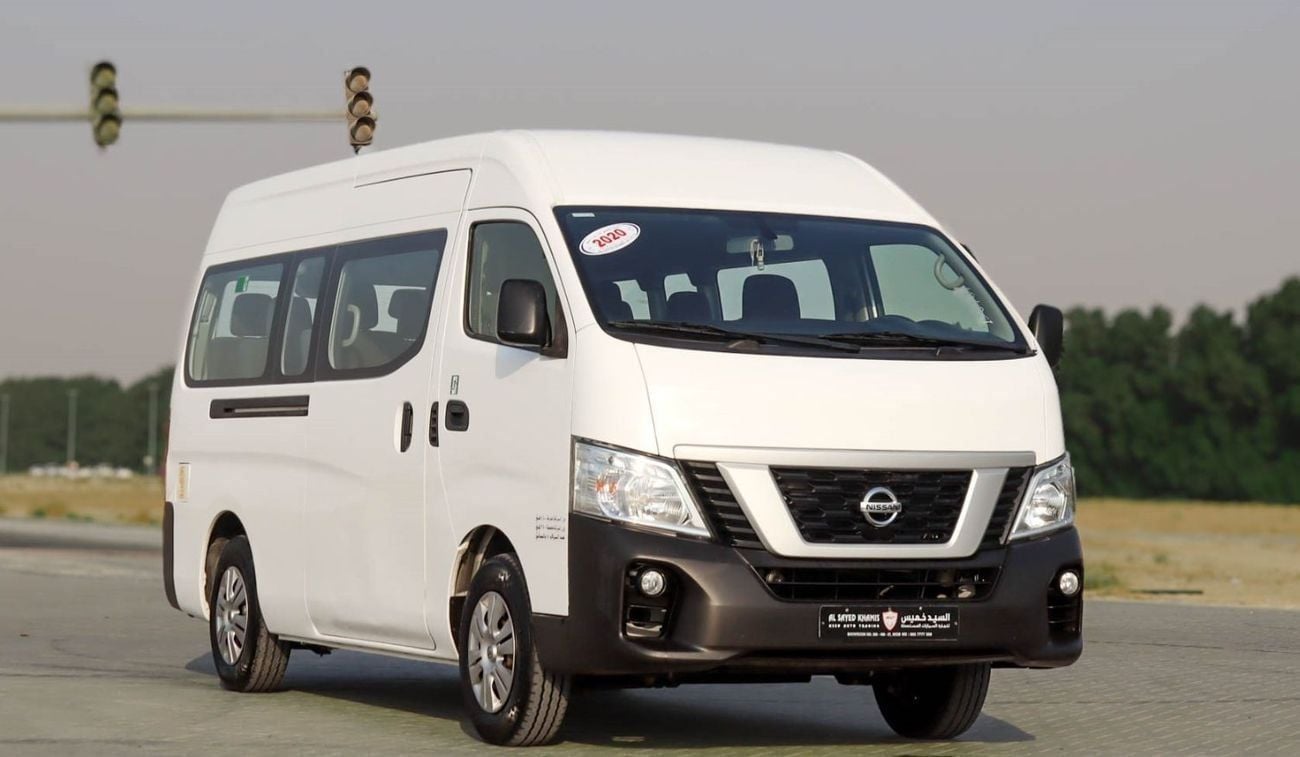 Nissan Urvan Std 2.5L (14 Seater) Nissan Urvan 2.5L 2020 GCC Original Paint accident-free, in excellent condition