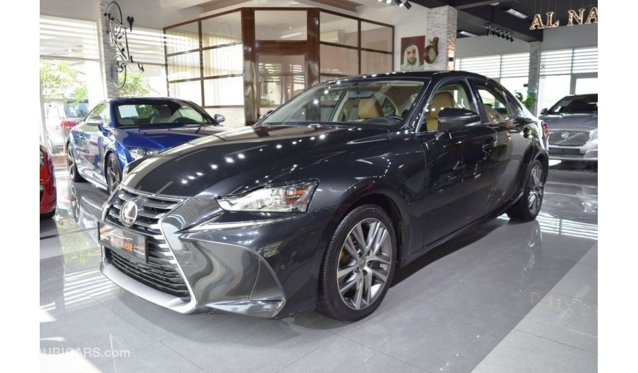 Lexus IS 200 FREE INSURANCE AND REGISTRATION! Premier IS-200 T | GCC Specs | Excellent Condition | Single Owner |