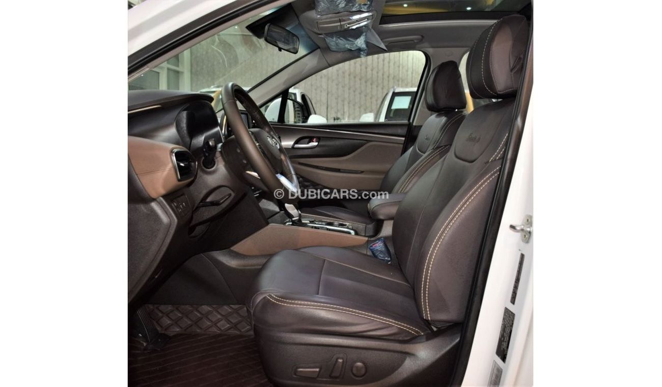 Hyundai Santa Fe EXCELLENT DEAL for our Hyundai SantaFe 2019 Model!! in White Color! GCC Specs