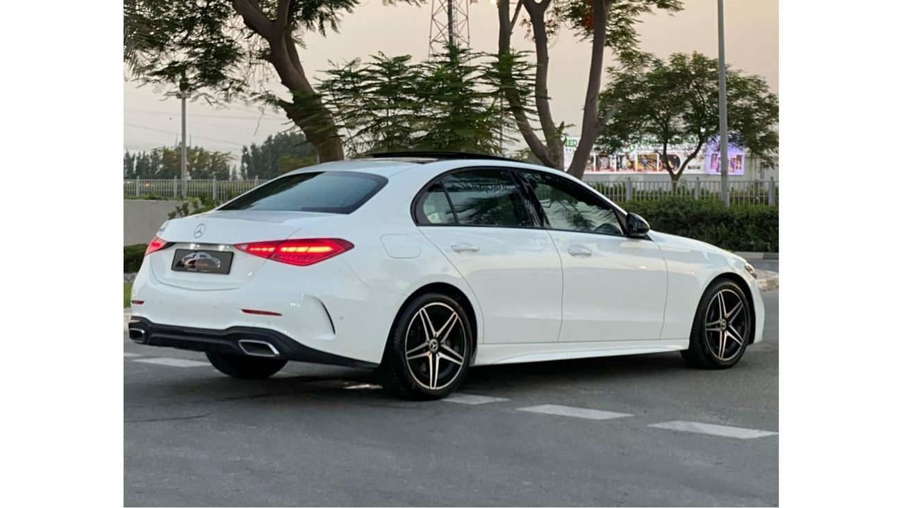 Mercedes-Benz C 200 MERCEDES C200 2024 AMG PACKAGE - 5 YEARS WARRANTY AND SERVICE CONTRACT FROM GARGASH