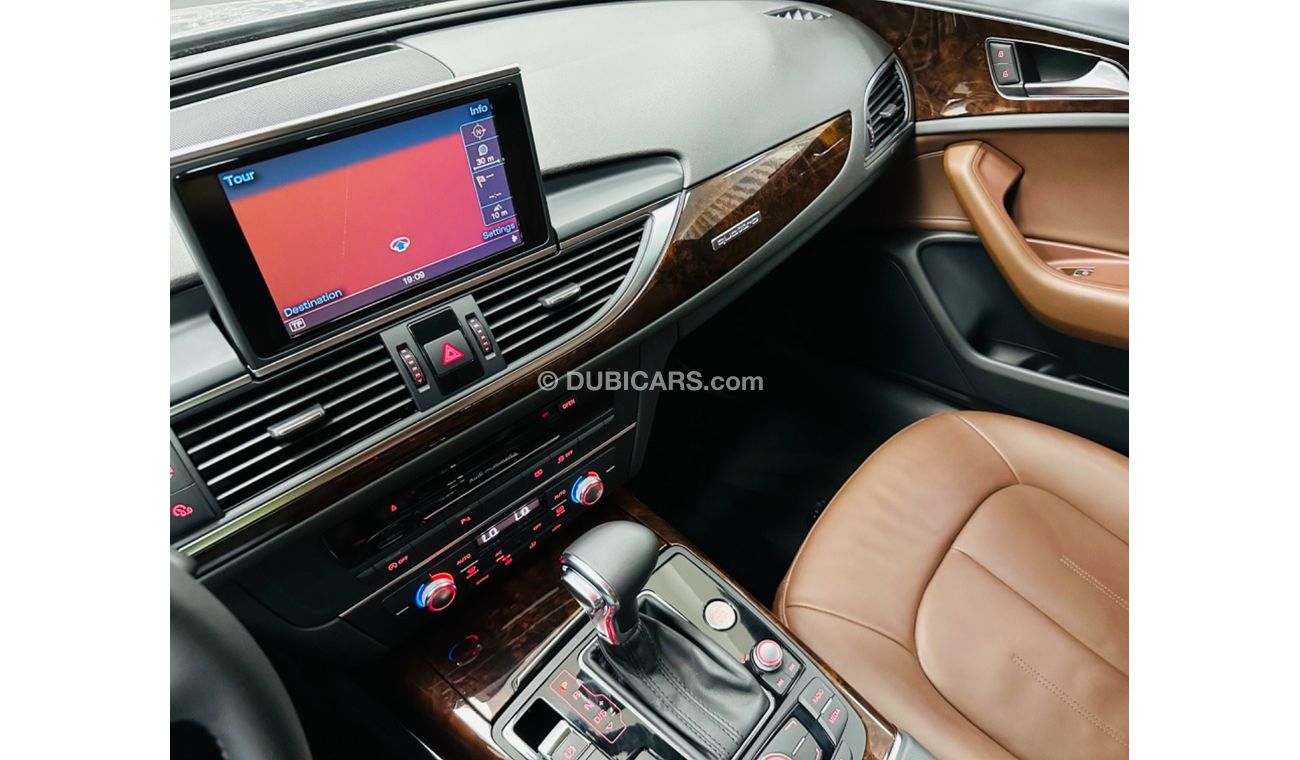 Audi A6 TFSI quattro GCC .. Low Milegea .. Perfect Condition .. V6 .. Original Paint .. 2,8