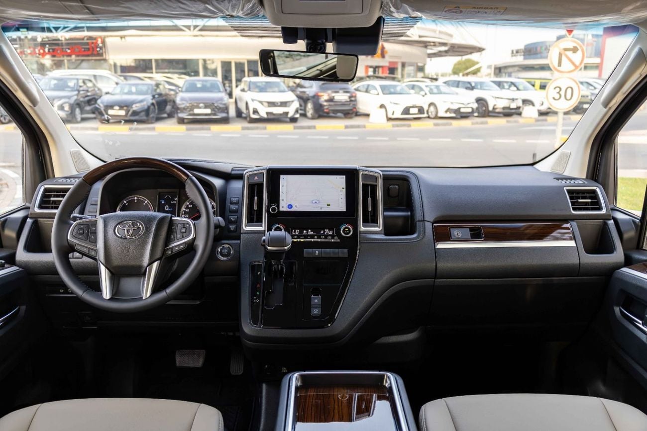 Toyota Granvia V 2.8L - Black Inside Beige | Export Only