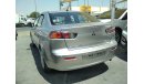 Mitsubishi Lancer 2016 SILVER GCC NO ACCIDENT NO PAIN PERFECT