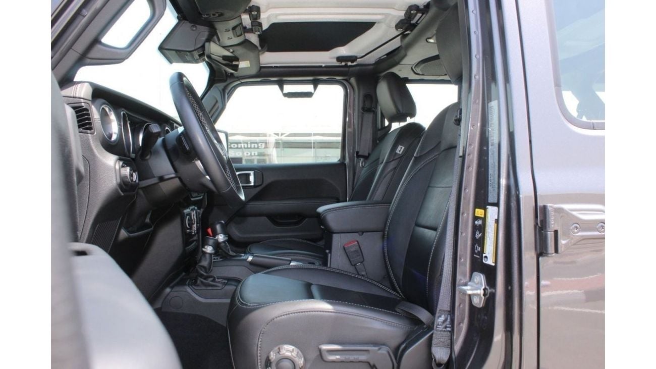 Jeep Wrangler Unlimited Sahara JEEP WRANGLER UNLIMTED SAHARA SPECIAL EDITION 2021 GCC VERY LOW MILEAGE WITH AGENCY