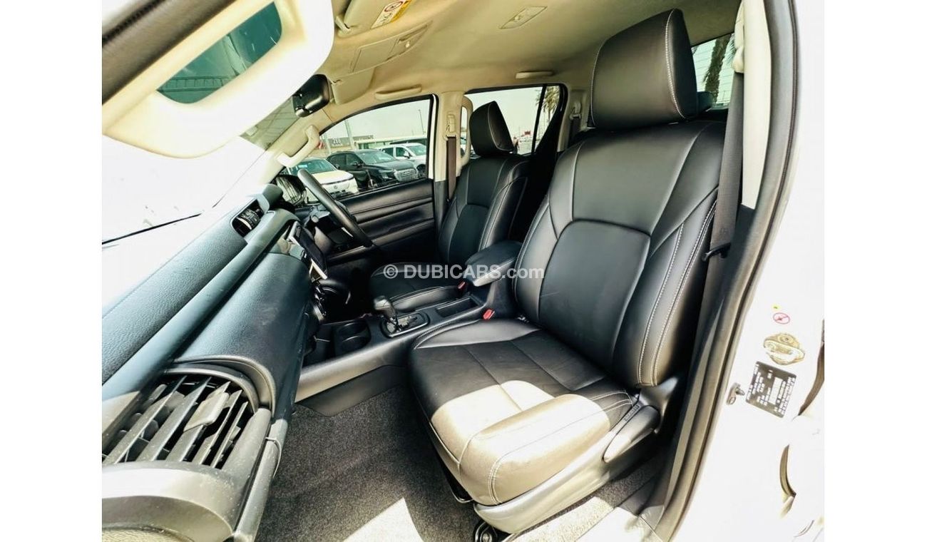 تويوتا هيلوكس 2016 WHITE DIESEL 4x4 *2021 SHAPE* | PUSH START | ELECTRIC SEATS | LEATHER SEATS | ALLOY RIMS | SPOR