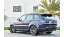 Land Rover Range Rover Sport Stunning V6 Supercharged - AED 4,876 - 0% DP