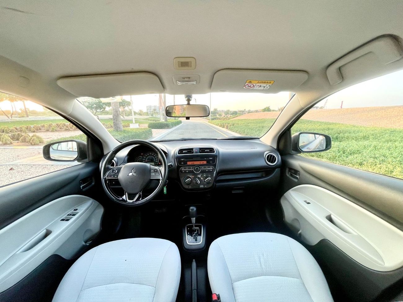 Mitsubishi Attrage GLX Highline Banking facilities without the need for a first payment