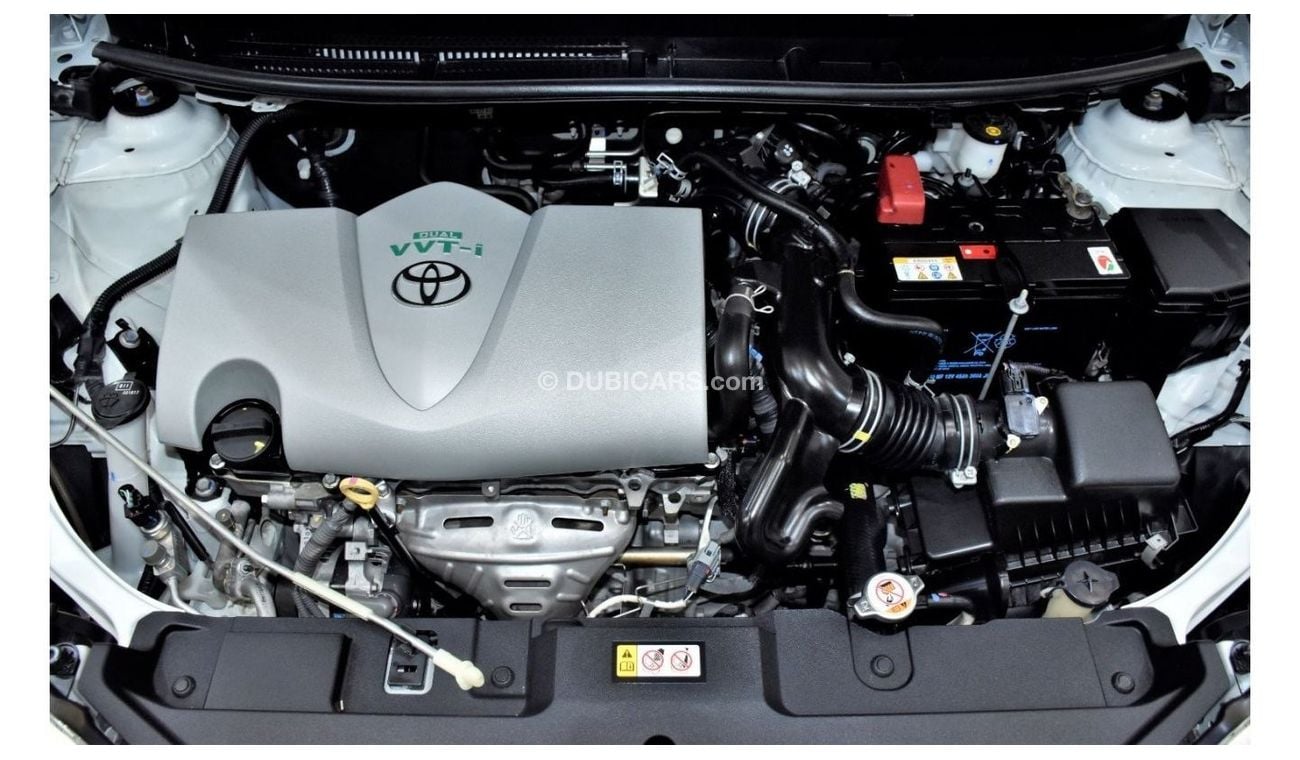 Toyota Yaris EXCELLENT DEAL for our Toyota Yaris 1.5L ( 2019 Model ) in White Color GCC Specs