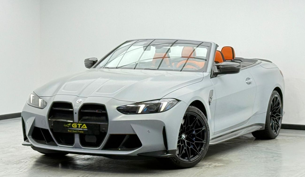 BMW M4 Competition 3.0L 2025 BMW M4 Competition Convertible, Warranty, Very Low Km, Excellent Condition, Ko