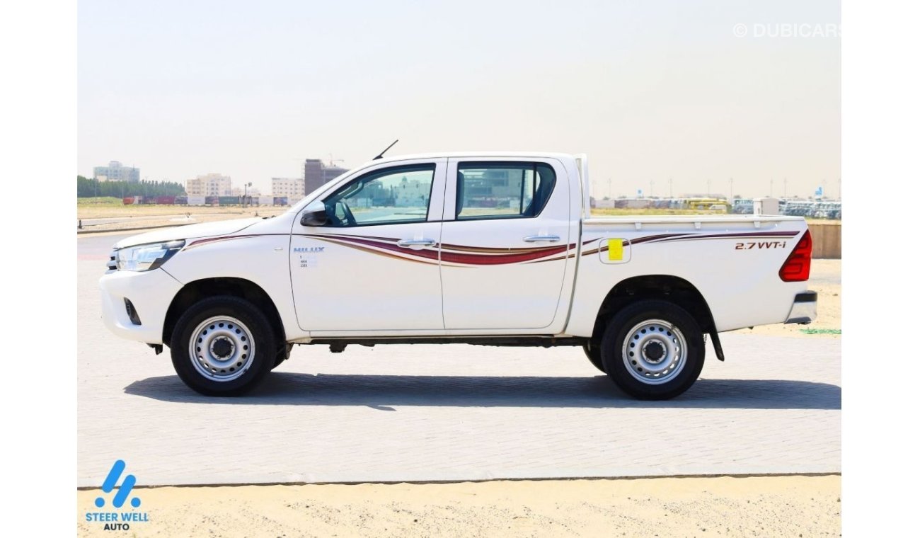 تويوتا هيلوكس GL 2.7L 4x4 Double Cab A/T Petrol / Like New Condition / Ready to Drive / Book now