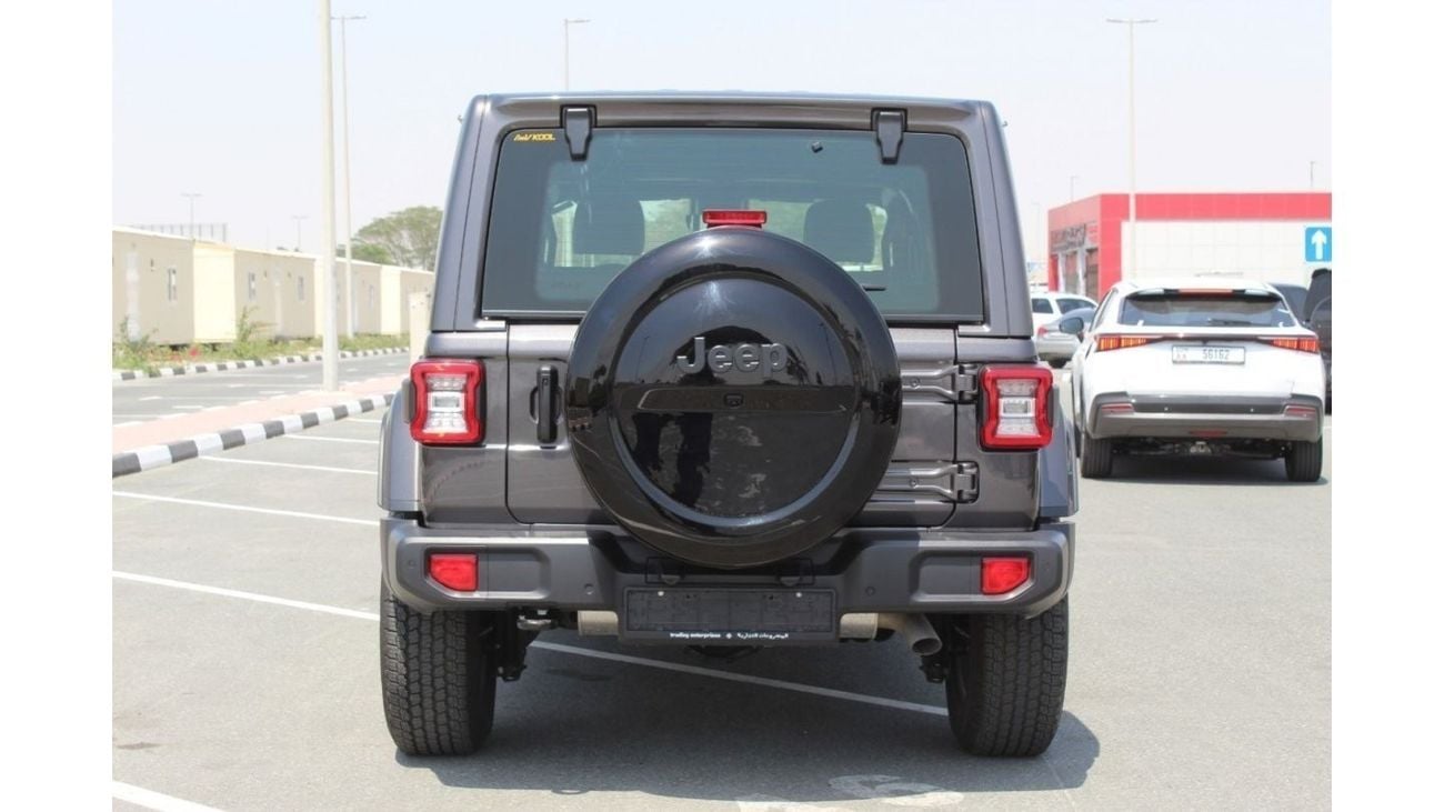 Jeep Wrangler Unlimited Sahara JEEP WRANGLER UNLIMTED SAHARA SPECIAL EDITION 2021 GCC VERY LOW MILEAGE WITH AGENCY