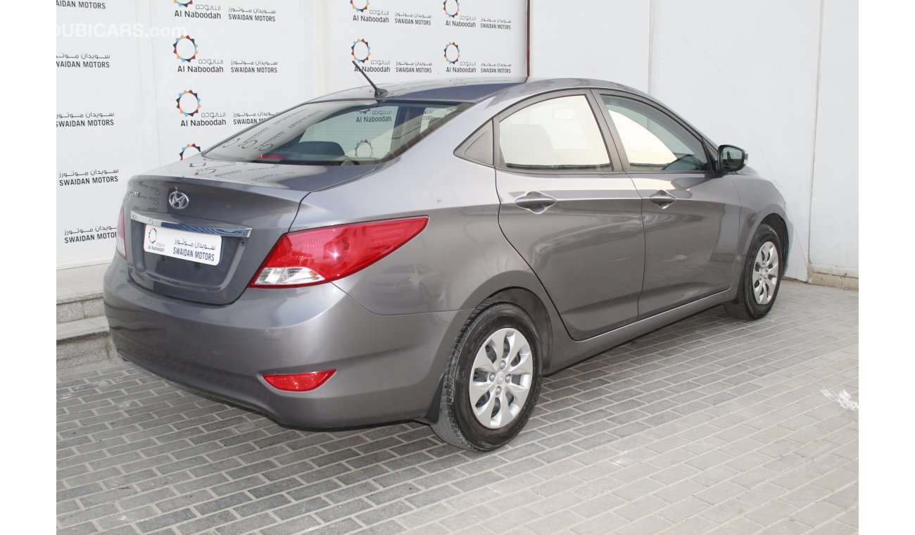 هيونداي أكسنت 1.4L 2015 MODEL WITH BLUETOOTH