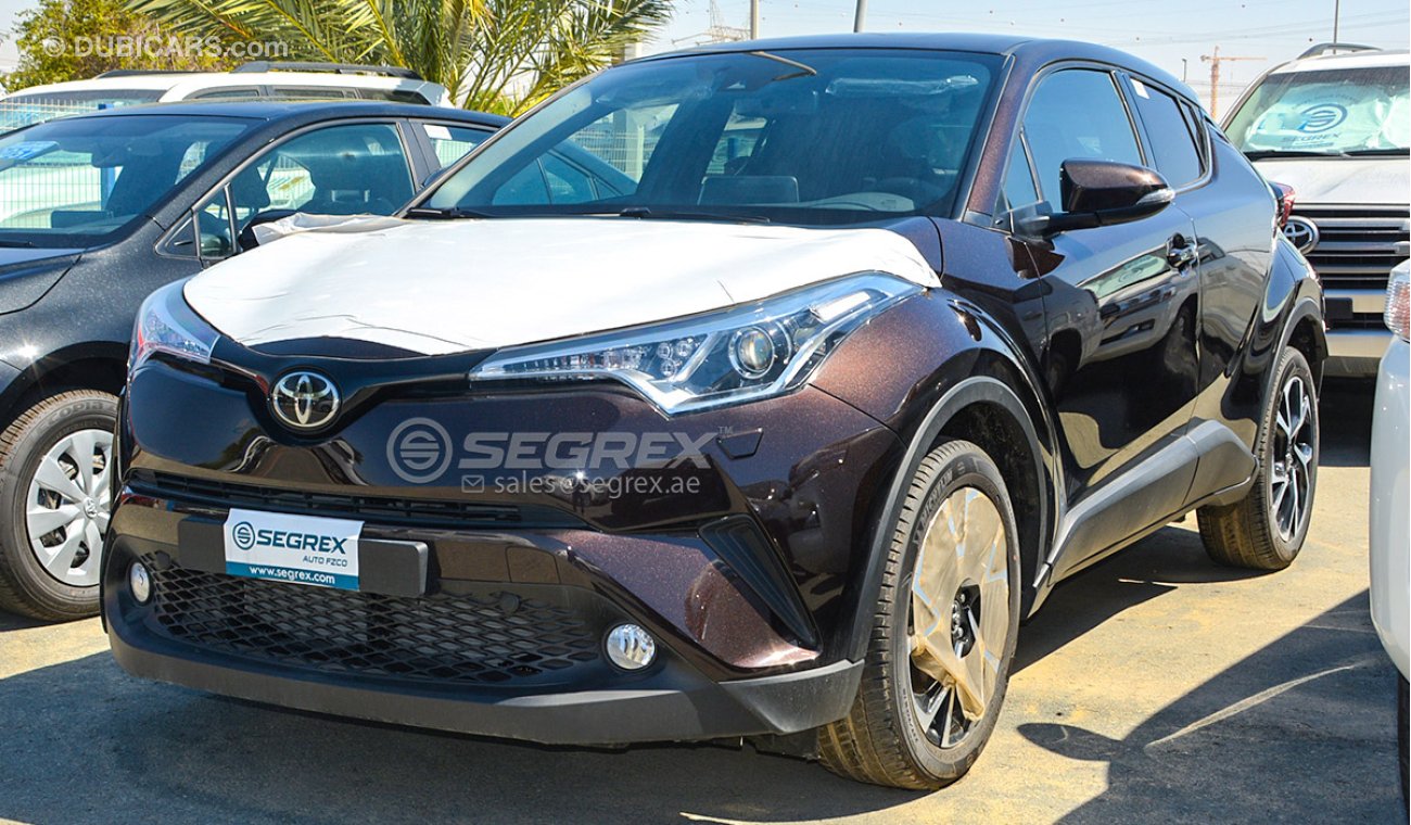 Toyota C-HR TURBO PETROL 1.2L.WITH PUSH START AND REAR CAMERA. AVAILABLE IN UAE