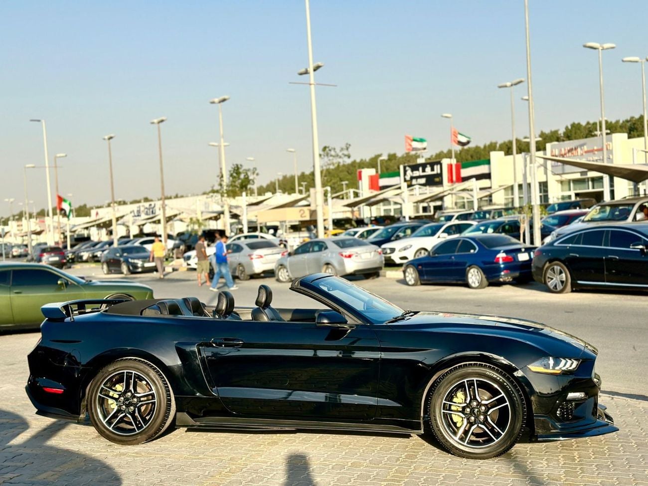 Ford Mustang ECOBOOST CONVERTIBLE Convertible | Monthly 1300/- | 0% DP | Fog Lights | # 19652S