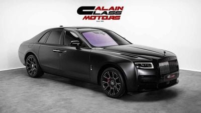 رولز رويس جوست Black Badge - 2024 - GCC Specs - Under Warranty and Service Contract