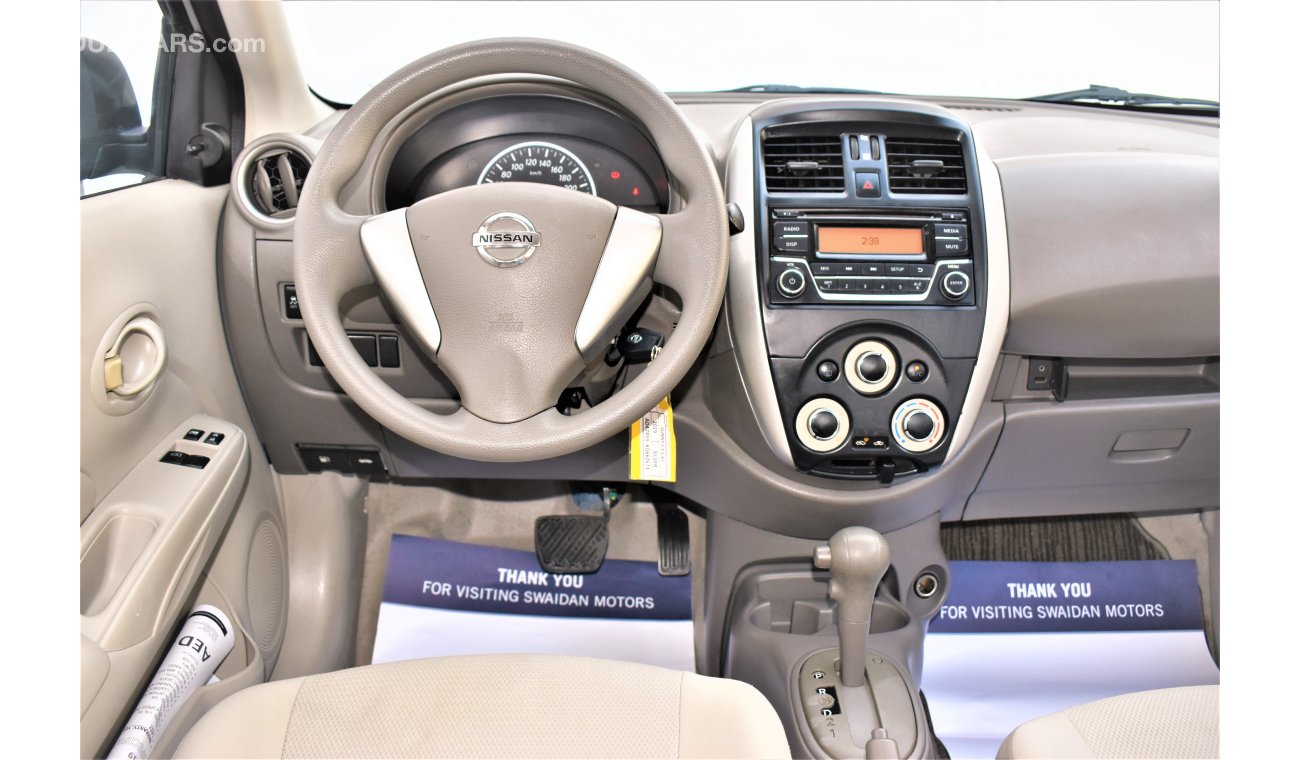 Nissan Sunny AED 739 PM | 1.5L S GCC WARRANTY