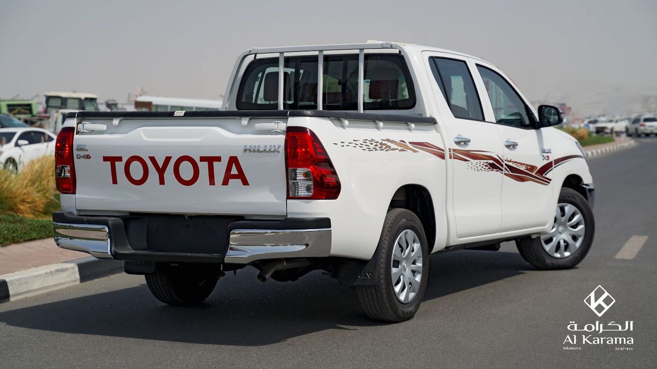 Toyota Hilux GL 2.4L | D-4D | Manual Transmission | RWD | Bed Liner | AC/Heater