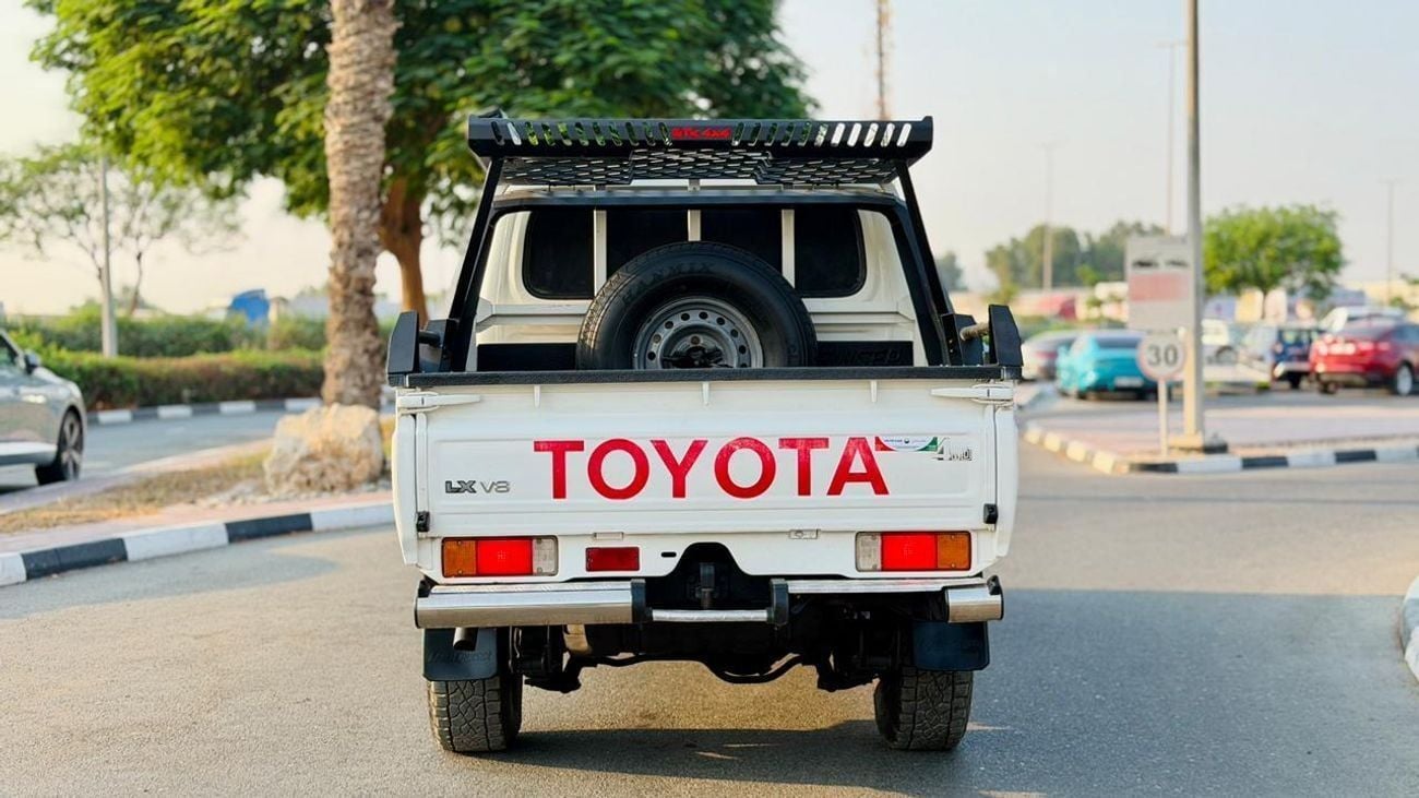 تويوتا لاند كروزر بيك آب FULLY OFF-ROAD MODIFIED | DOUBE CABIN | MANUAL TRANSMISSION | SIDE AWNING CAMPING TENT | 4.5L | LHD