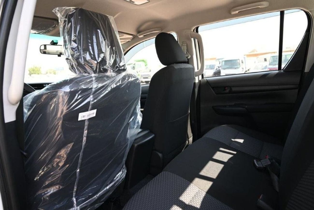 تويوتا هيلوكس 2025 TOYOTA HILUX DOUBLE CAB PICKUP DLX 2.4L DIESEL 4WD 5-SEATER AUTOMATIC