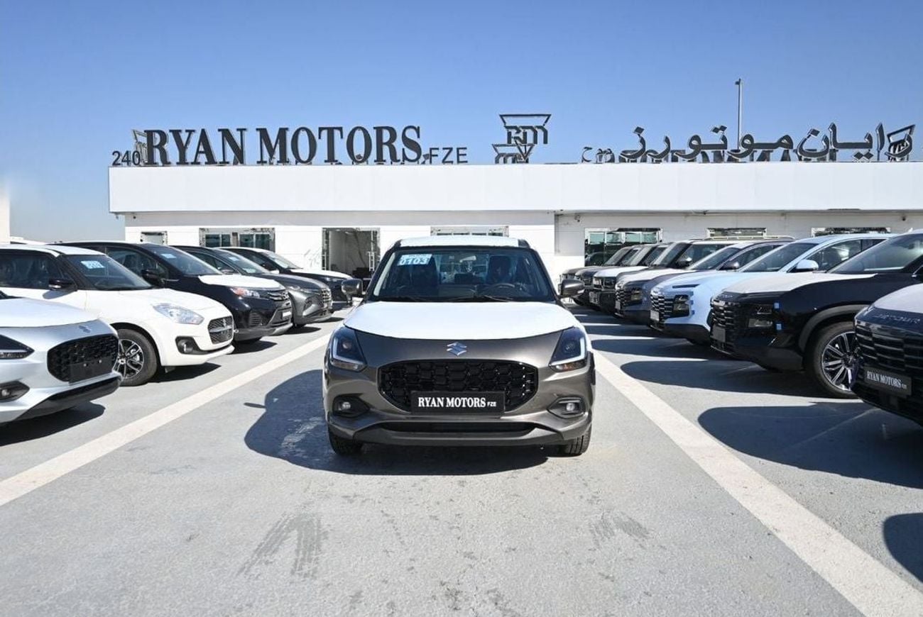 Suzuki Swift GLX 1.2L Suzuki Swift 1.2L Petrol, Hatchback, FWD, 5Doors, Color Grey Model 2025 (Export Price)